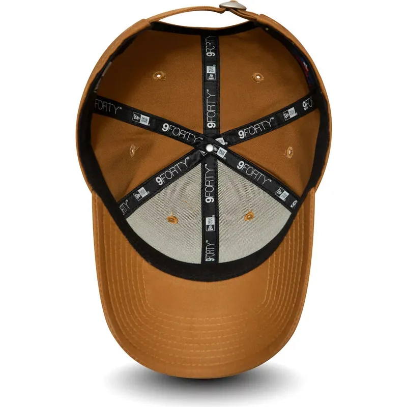czapki-curva-brazowy-tasma-regulowana-trigo-9forty-league-essential-new-york-yankees-mlb-new-era czapki-curva-brazowy-tasma-regulowana-trigo-9forty-league-essential-new-york-yankees-mlb-new-era