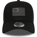 czarna-i-szara-czapka-trucker-a-frame-flag-marki-new-era