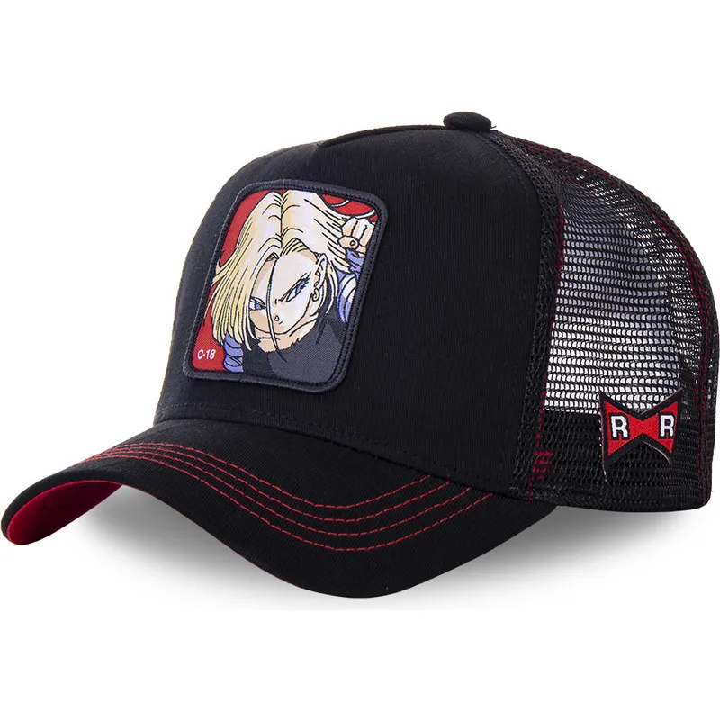 czarna-czapka-trucker-androide-c-18-c18b-dragon-ball-od-capslab