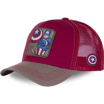 czapki-curva-czerwony-snapback-kapitan-ameryka-marvel-comics-capslab