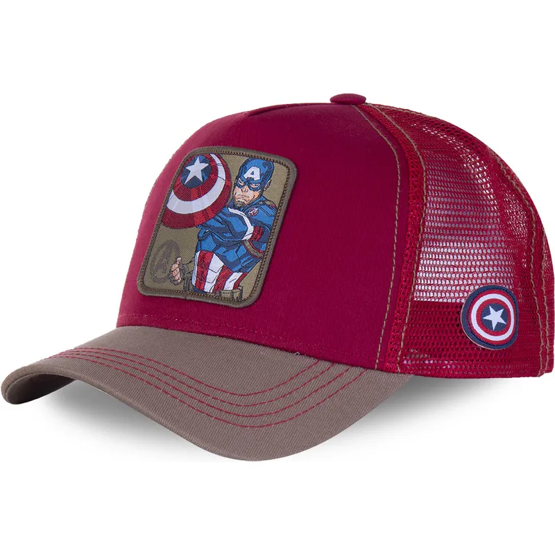czapki-curva-czerwony-snapback-kapitan-ameryka-marvel-comics-capslab