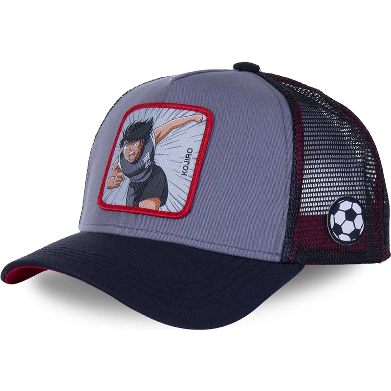 czapka-trucker-szara-i-czarna-mark-lenders-hyu-campeones-oliver-i-benji-od-capslab
