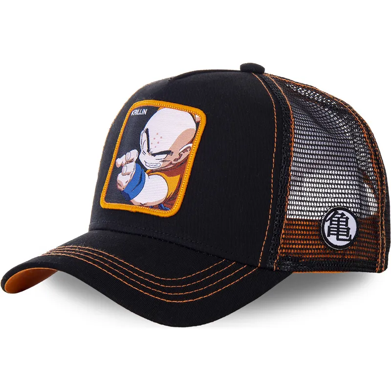 czapki-curva-czarny-snapback-krillin-dragon-ball-capslab czapki-curva-czarny-snapback-krillin-dragon-ball-capslab
