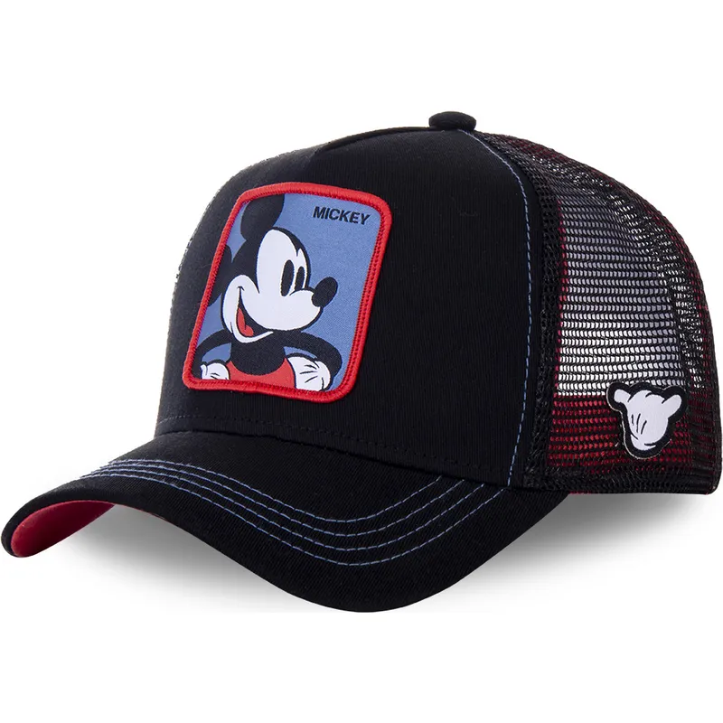 czapki-curva-czarny-snapback-mickey-mouse-disney-capslab czapki-curva-czarny-snapback-mickey-mouse-disney-capslab