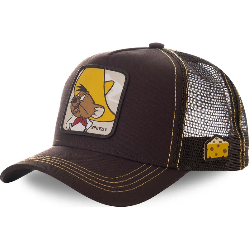 czapki-curva-brazowy-snapback-speedy-gonzales-looney-tunes-capslab