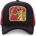 czarna-i-czerwona-czapka-trucker-sagitario-sag-saint-seiya-rycerze-zodiaku-od-capslab