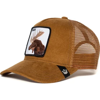 czapki-curva-brazowy-snapback-the-farm-de-goorin-bros