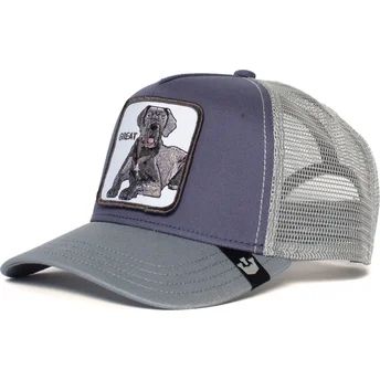 czapka-truckerka-szara-z-dogiem-niemieckim-big-d-od-goorin-bros