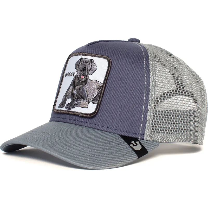 czapka-truckerka-szara-z-dogiem-niemieckim-big-d-od-goorin-bros