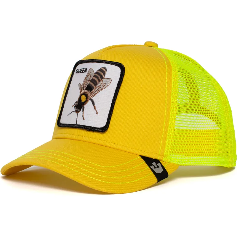 czapka-trucker-zolta-pszczolka-queen-bee-od-goorin-bros