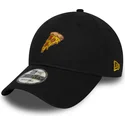 czarna-zakrzywiona-regulowana-czapka-9twenty-pizza-od-new-era