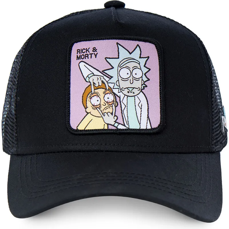 czapka-trucker-czarna-loo1-rick-i-morty-od-capslab