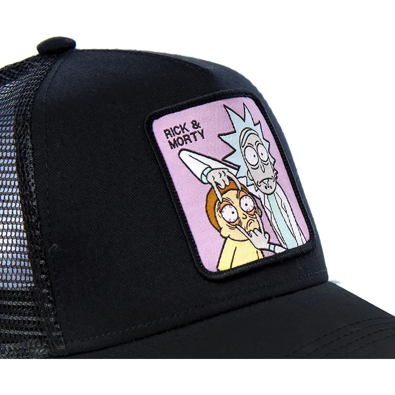 czapka-trucker-czarna-loo1-rick-i-morty-od-capslab