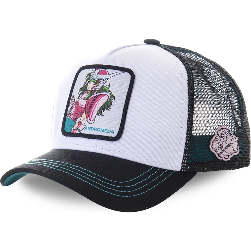 bialo-czarna-czapka-trucker-shun-z-andromedy-and2-saint-seiya-rycerze-zodiaku-od-capslab