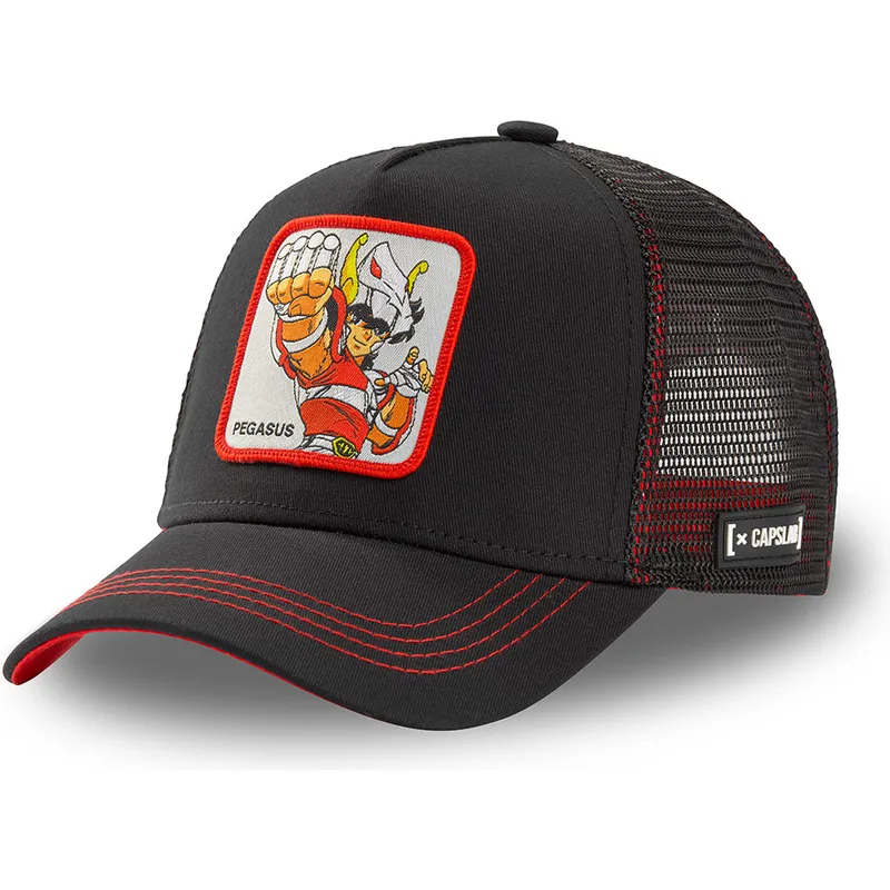 czarna-czapka-trucker-seiya-z-pegaza-peg3-saint-seiya-rycerze-zodiaku-od-capslab