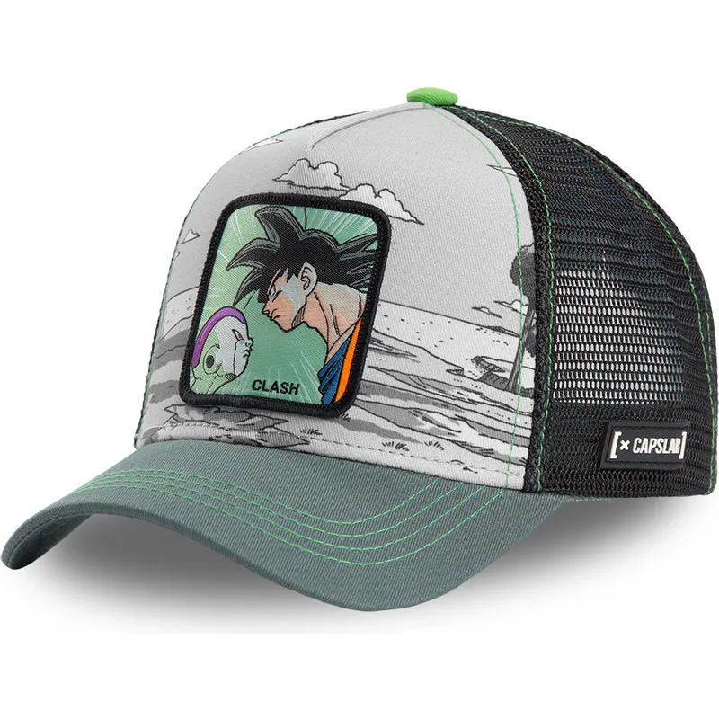 czapki-curva-szary-snapback-goku-vs-frieza-dragon-ball-capslab