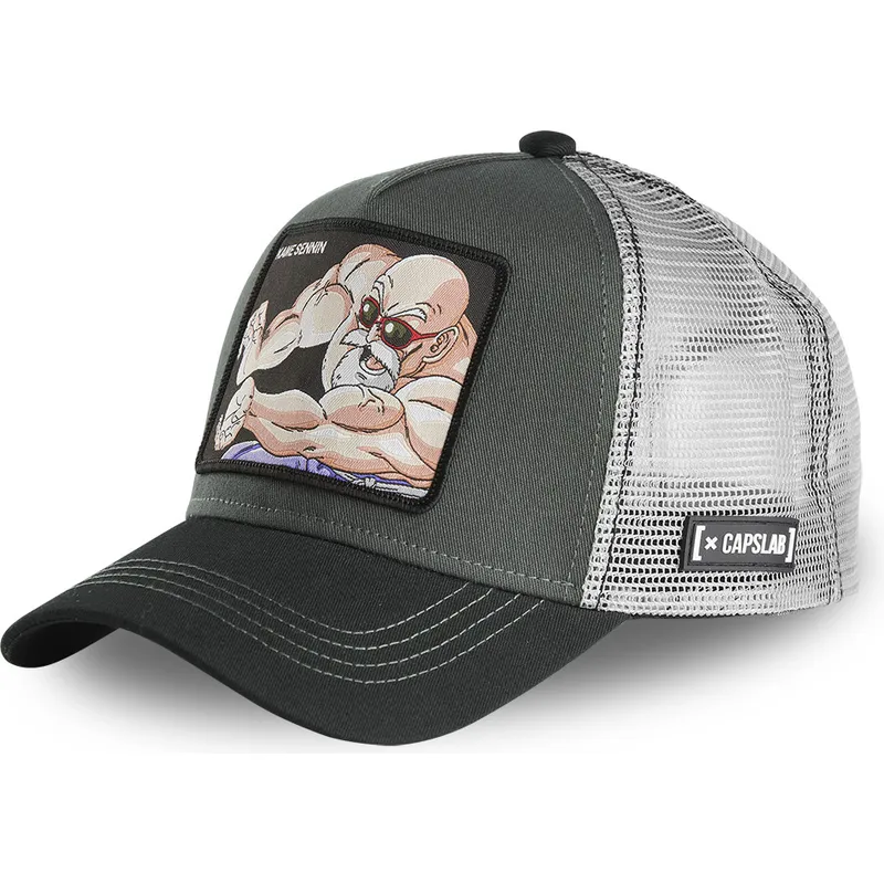 czapki-curva-szary-snapback-master-roshi-dragon-ball-capslab czapki-curva-szary-snapback-master-roshi-dragon-ball-capslab