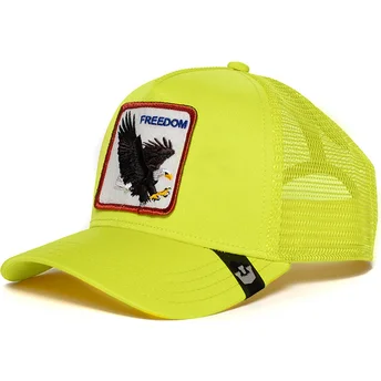 czapki-curva-zolty-snapback-the-farm-de-goorin-bros