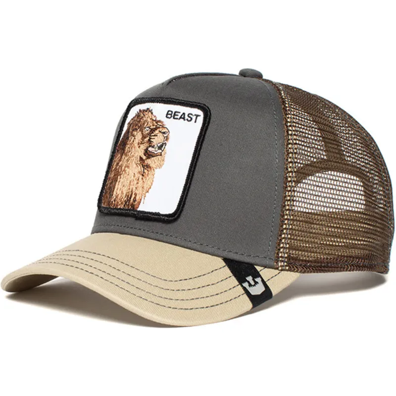 czapki-curva-szary-snapback-the-farm-de-goorin-bros