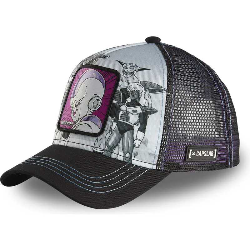 czapki-curva-szary-snapback-frieza-dragon-ball-capslab czapki-curva-szary-snapback-frieza-dragon-ball-capslab