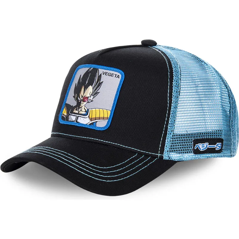 czapki-curva-czarny-snapback-dla-dziecka-vegeta-dragon-ball-capslab