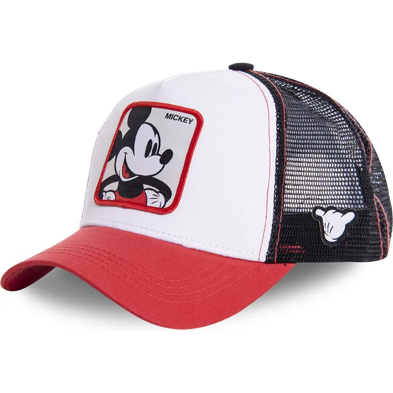 czapki-curva-bialy-snapback-dla-dziecka-mickey-mouse-disney-capslab