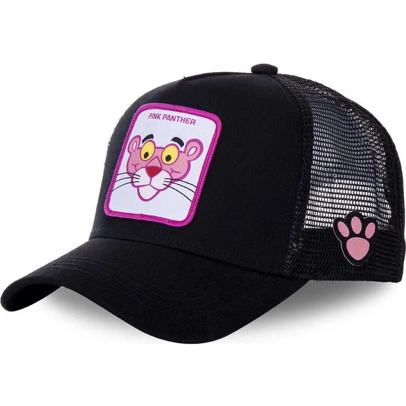 Czapka trucker czarna dla dziecka Pink Panter KID_PANT7 Capslab Caphunters.pl