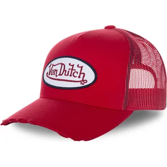 Czapka trucker czerwona dla dziecka KID_FRESH1 Von Dutch