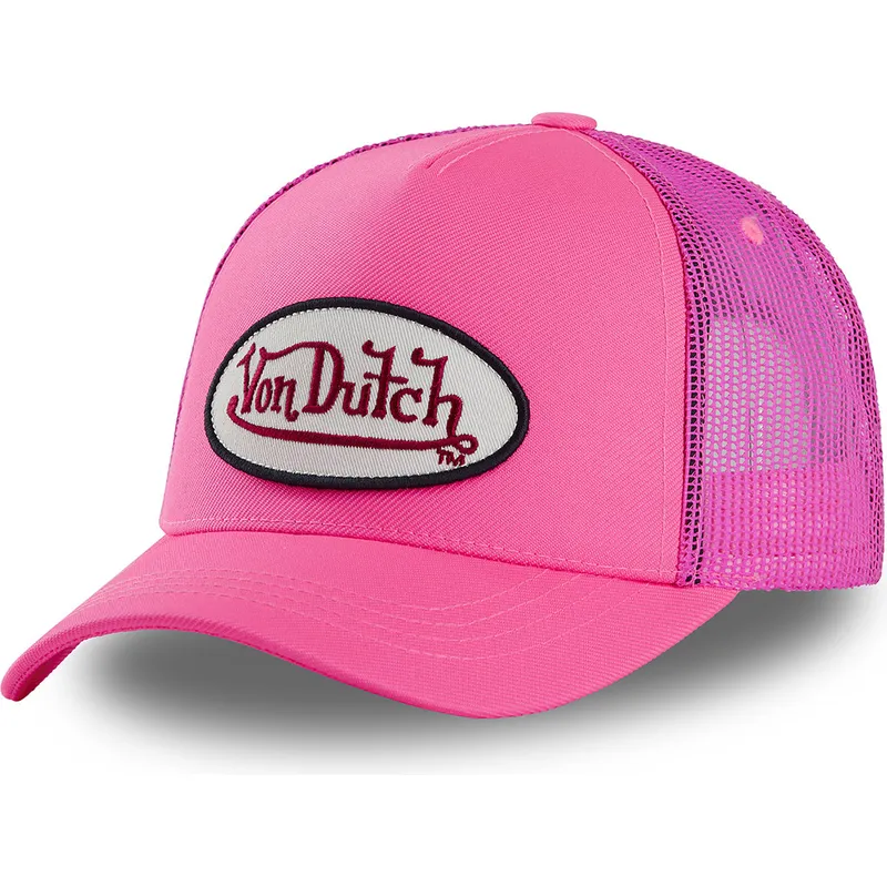 rozowa-czapka-trucker-dla-dzieci-kidfresh4-od-von-dutch