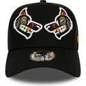 czarna-czapka-truckerka-wolf-tattoo-pack-a-frame-od-new-era