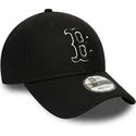 czapki-curva-czarny-tasma-regulowana-9forty-diamond-era-essential-boston-red-sox-mlb-new-era