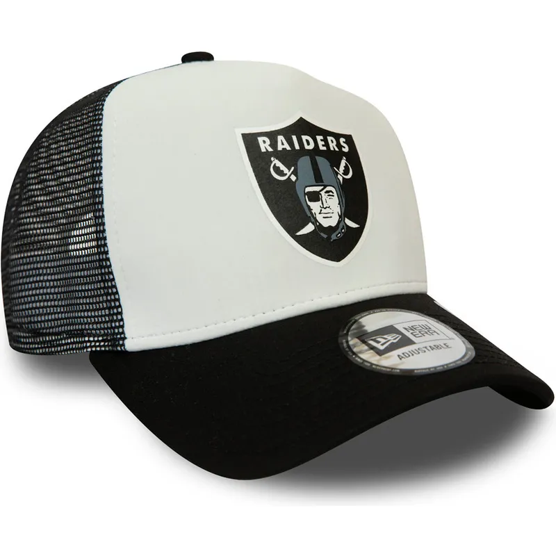 czapka-trucker-bialo-czarna-team-colour-block-a-frame-las-vegas-raiders-nfl-new-era