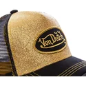 czapki-curva-zolty-snapback-von-dutch