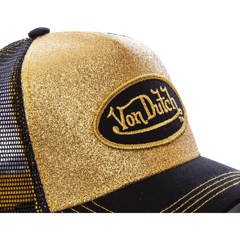 czapki-curva-zolty-snapback-von-dutch