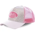 czapka-trucker-srebrno-rozowa-sil-od-von-dutch
