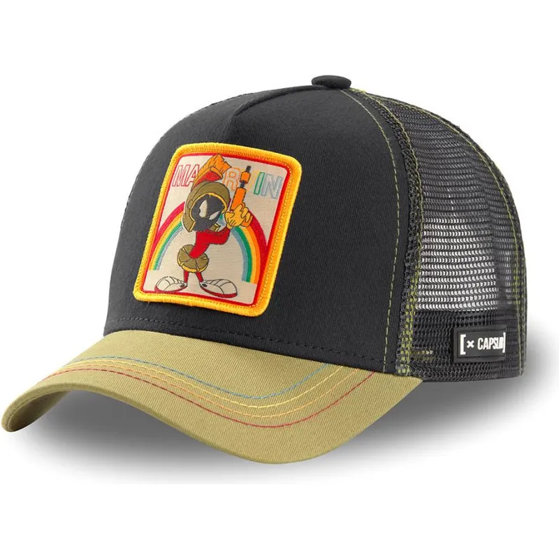 czapki-curva-czarny-snapback-marvin-marsjanczyk-looney-tunes-capslab