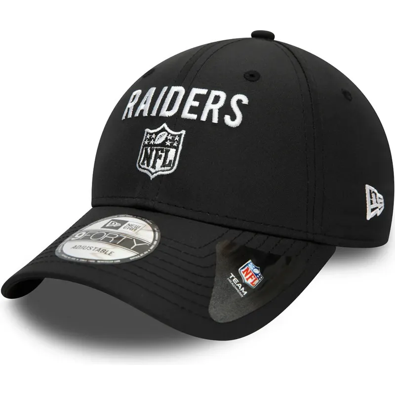 czapki-curva-czarny-tasma-regulowana-9forty-team-flag-las-vegas-raiders-nfl-new-era
