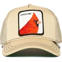 czapka-trucker-khaki-ptak-handsome-boy-od-goorin-bros