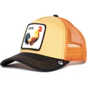 czapki-curva-pomaranczowy-snapback-the-farm-de-goorin-bros