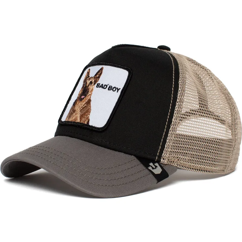 czapki-curva-czarny-snapback-the-farm-de-goorin-bros