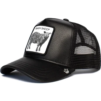 czapki-curva-czarny-snapback-the-farm-de-goorin-bros