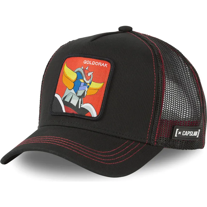 czapki-curva-czarny-snapback-robot-grendizer-robot-grendizer-capslab