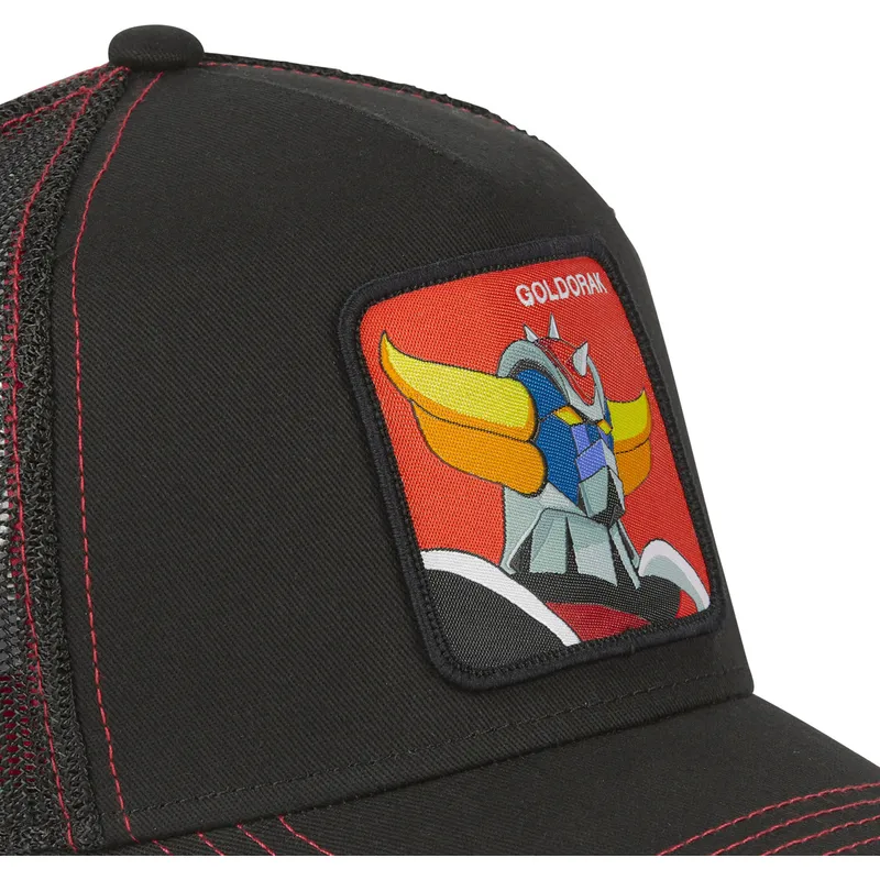 czapki-curva-czarny-snapback-robot-grendizer-robot-grendizer-capslab
