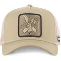 brazowa-czapka-trucker-coyote-loo-coy1-looney-tunes-od-capslab