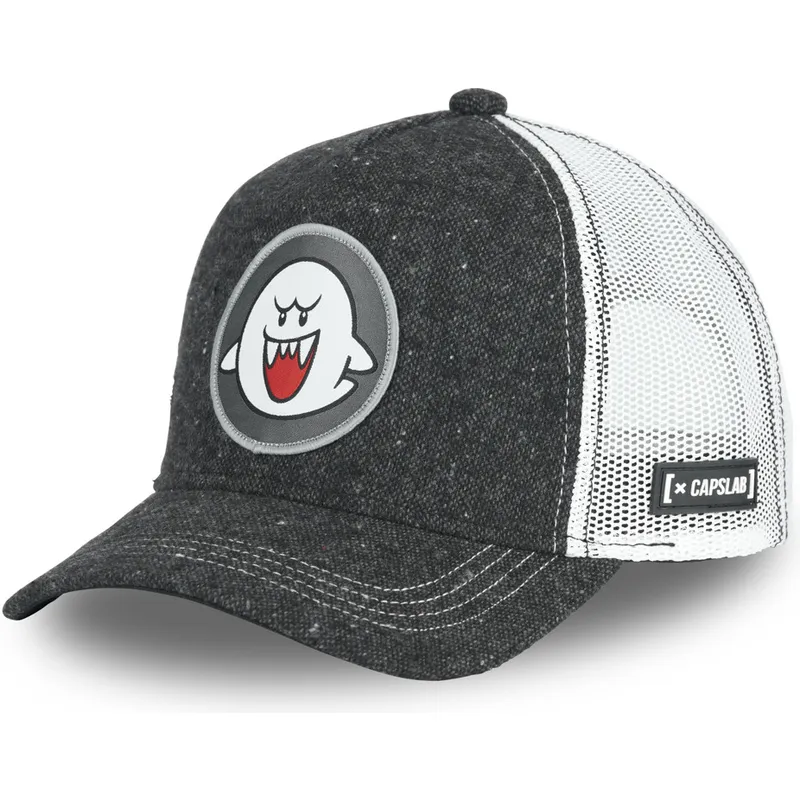 czapki-curva-czarny-snapback-duszek-boo-super-mario-bros-capslab