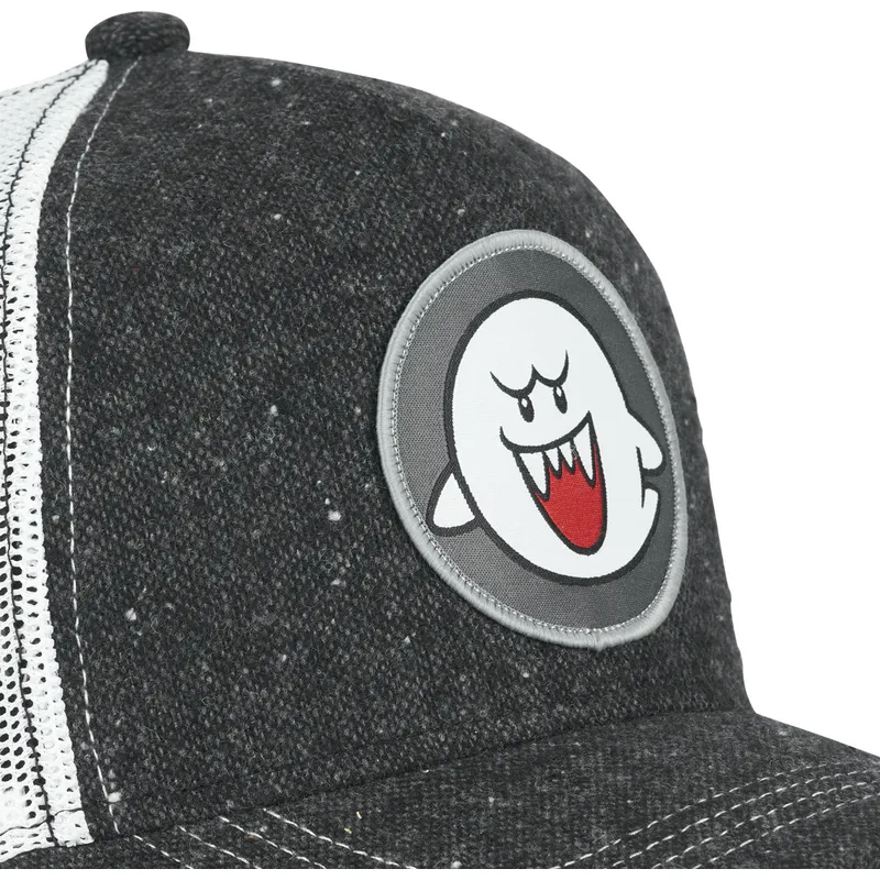 czapki-curva-czarny-snapback-duszek-boo-super-mario-bros-capslab