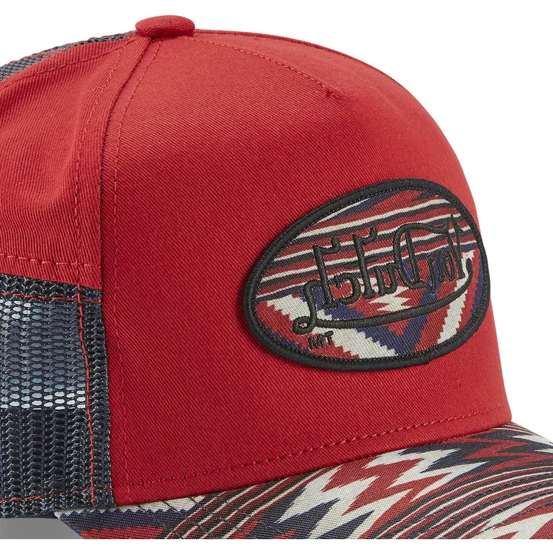 czapki-curva-czerwony-snapback-von-dutch
