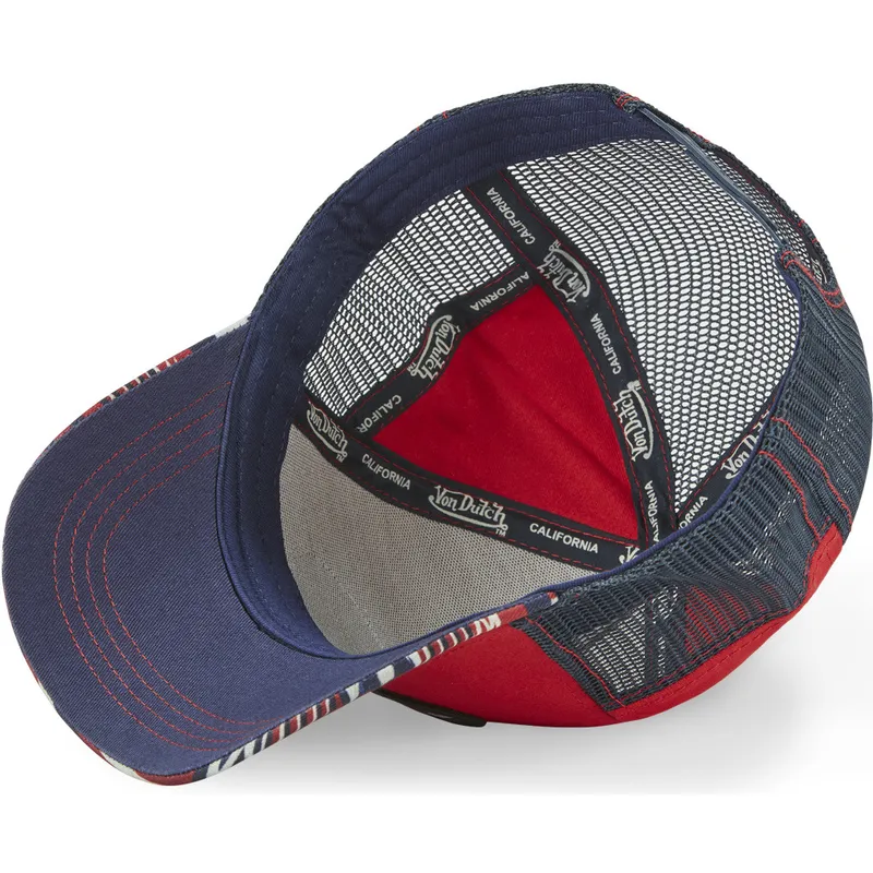 czapki-curva-czerwony-snapback-von-dutch