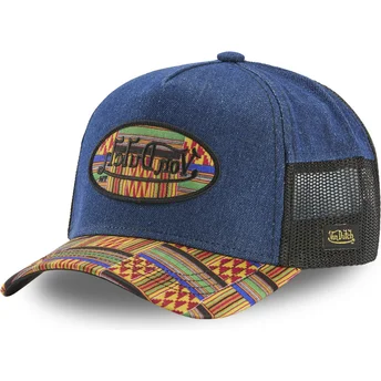 Czapka trucker niebieska ATRU WAX Von Dutch