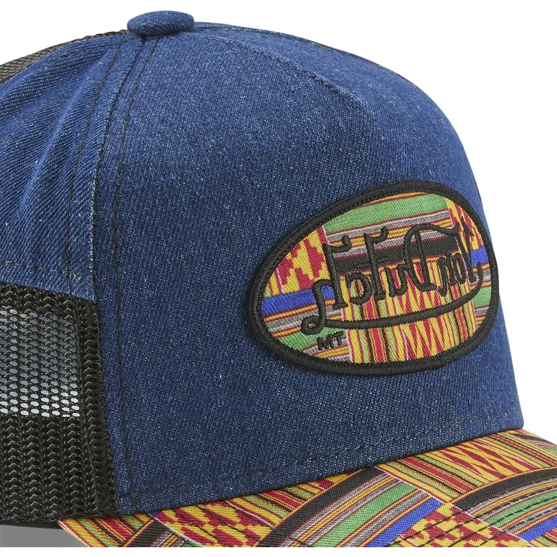 czapki-curva-niebieski-snapback-von-dutch